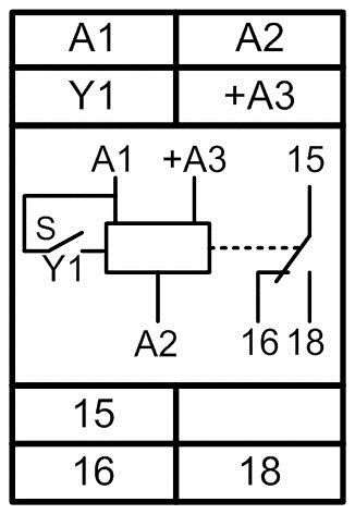 Схема подключения РВО-1М
