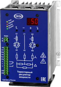 Тиристорный регулятор мощности ТРМ-2М-60-RS485
