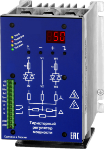 Тиристорный регулятор мощности ТРМ-2М-60