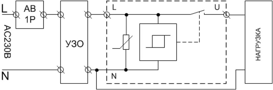 Схема подключения УЗМ-50ЦМ