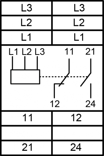 Схема подключения ЕЛ-11У