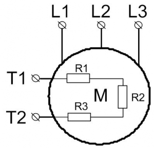 Схема подключения позисторов