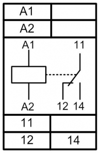 Схема подключения РКН-1М