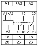 Схема подключения РВО-П2-15