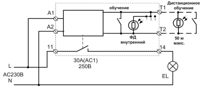 Схема подключения ФР-31