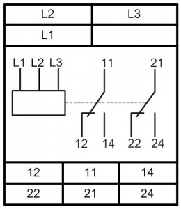 Схема подключения РКФ-М04