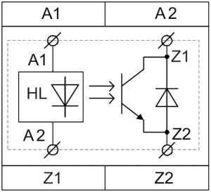 Схема подключени РКН-1-5-15