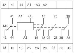 Схема подключения РВ3-14