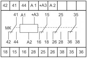 Схема подключения РВЦ-П3-14
