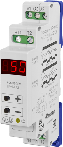 Реле контроля температуры ТР-М02
